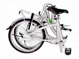 Beixo vouwfietsen-Beixo Compact Low opgevouwen