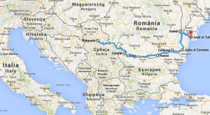 Fietsvakantie Bulgarije-Budapest naar Zwarte Zee