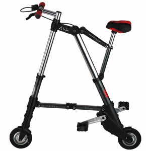soorten vouwfietsen-sinclair a-bike